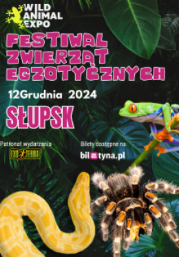 Słupsk Wydarzenie Festiwal Wild Animal Expo SŁUPSK 24-12-15