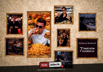 Słupsk Wydarzenie Stand-up Mateusz Burkacki w programie "7 śmiechów głównych"