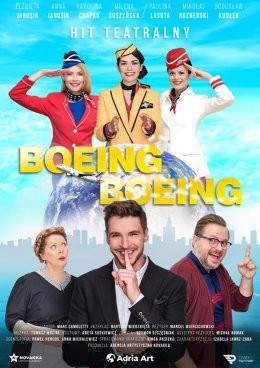 Słupsk Wydarzenie Spektakl Boeing Boeing - odlotowa komedia z udziałem gwiazd