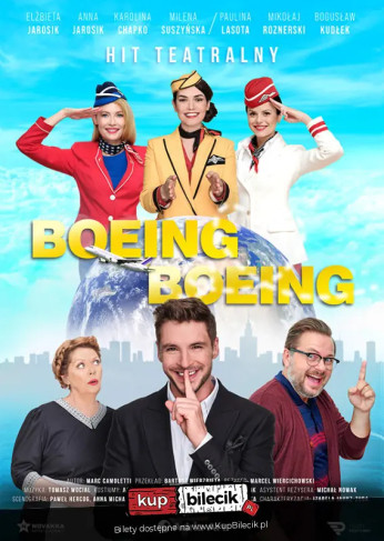 Słupsk Wydarzenie Spektakl Boeing Boeing - odlotowa komedia z udziałem gwiazd