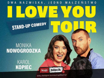 Kobylnica Wydarzenie Stand-up "I LOVE YOU TOUR" - Kopiec / Nowogrodzka - Stand-up comedy