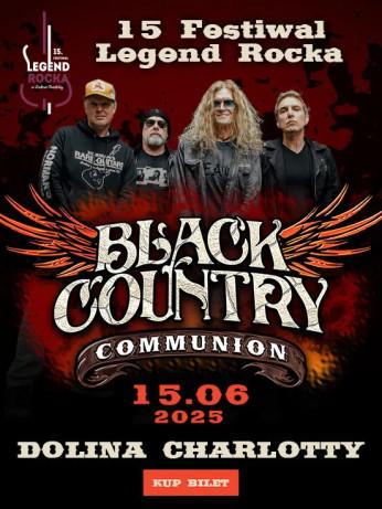 Słupsk Wydarzenie Koncert 15 Festiwal Legend Rocka w Dolinie Charlotty | Black Country Communion