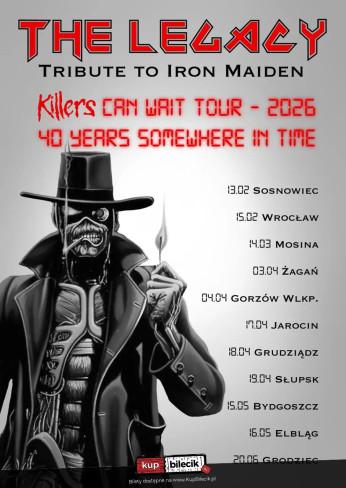 Słupsk Wydarzenie Koncert The Legacy - tribute to Iron Maiden | Koncert na trasie KILLERS CAN WAIT 2026
