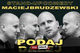 Słupsk Wydarzenie Stand-up Maciej Brudzewski w nowym programie "Podaj dalej"